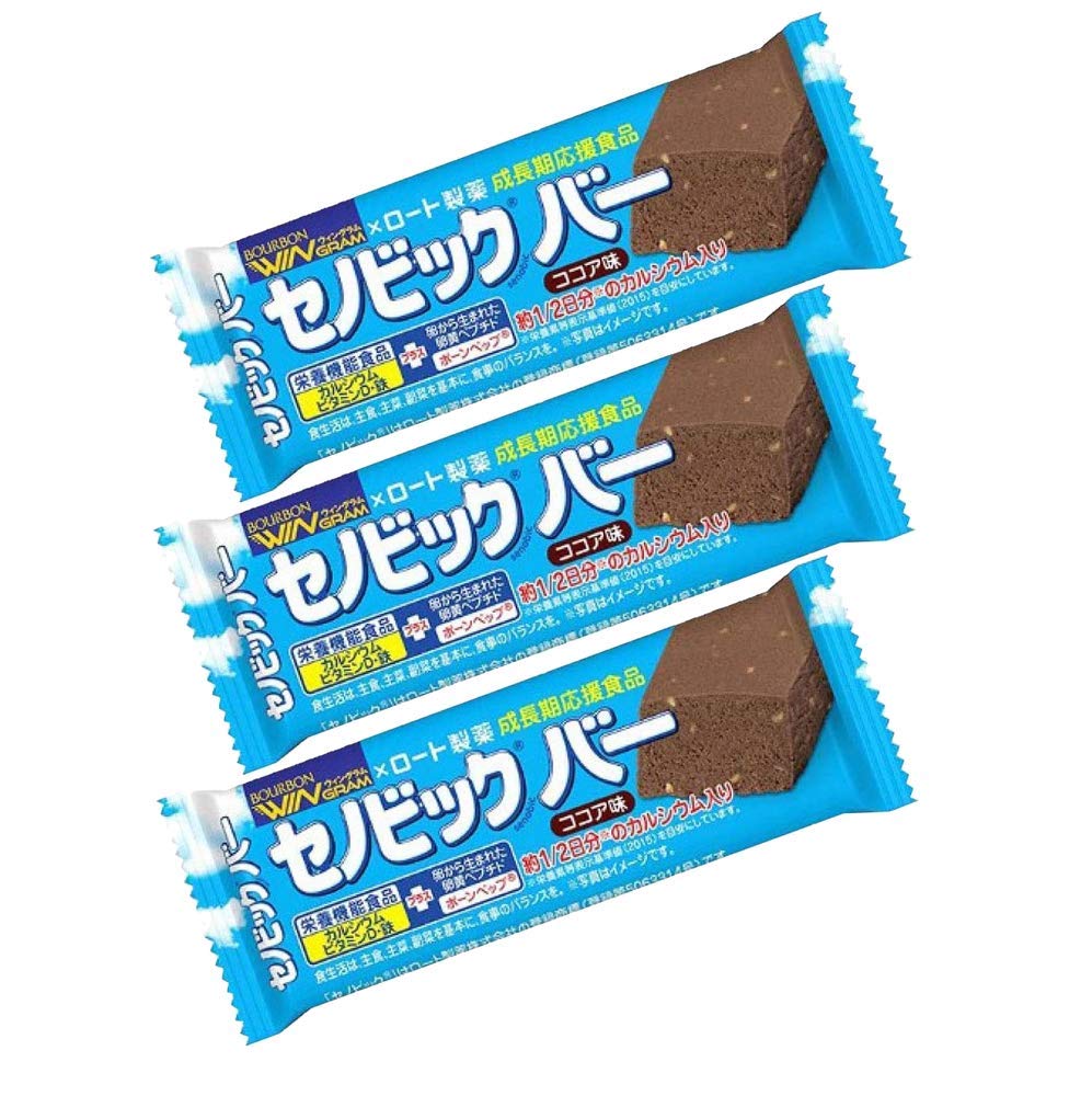 ブルボン セノビックバー ココア味 9個×6セット 計54個
