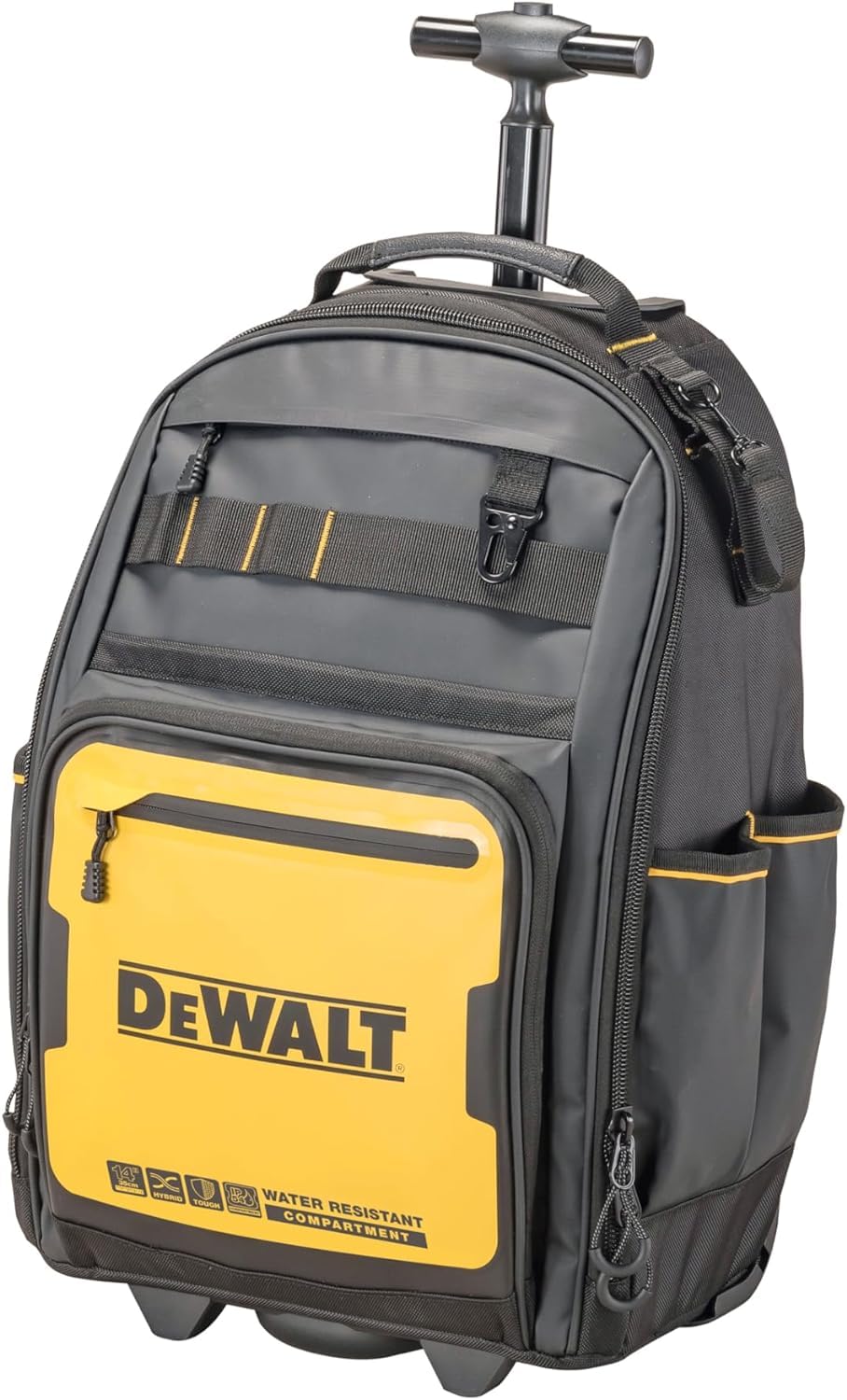 DWST60101-1 デウォルト(DEWALT) キャスター付きバックパック 撥水 撥塵 耐久性 収納ケース ツールバッグ 収納BOX 工具箱 道具袋 鞄 DIY ストレージ DWST60101-1