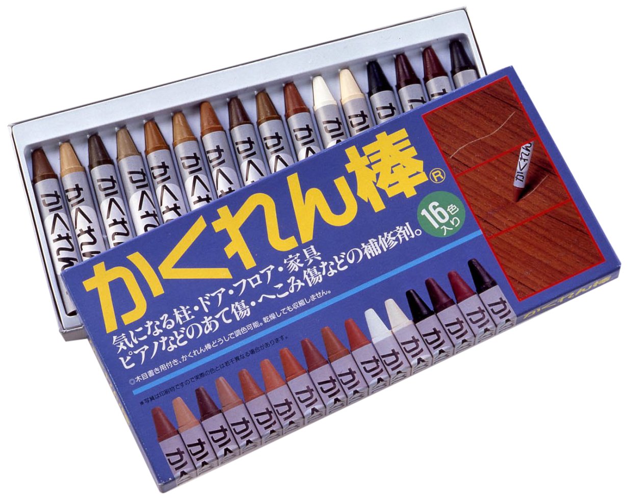 A-30 建築の友 かくれん棒 16色セット