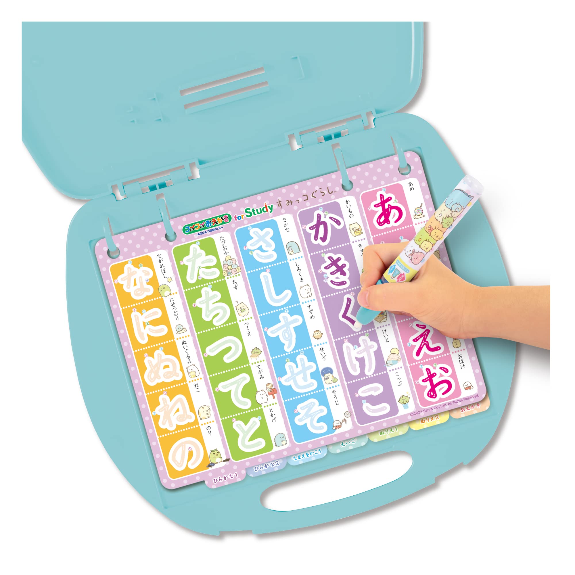 1821239 パイロットコーポレーション PILOT CORPORATION  スイスイおえかき for Study すみっコぐらし はじめてのお勉強バッグ 楽しく入学準備 ひらがな・ABC・おえかき　3歳以上