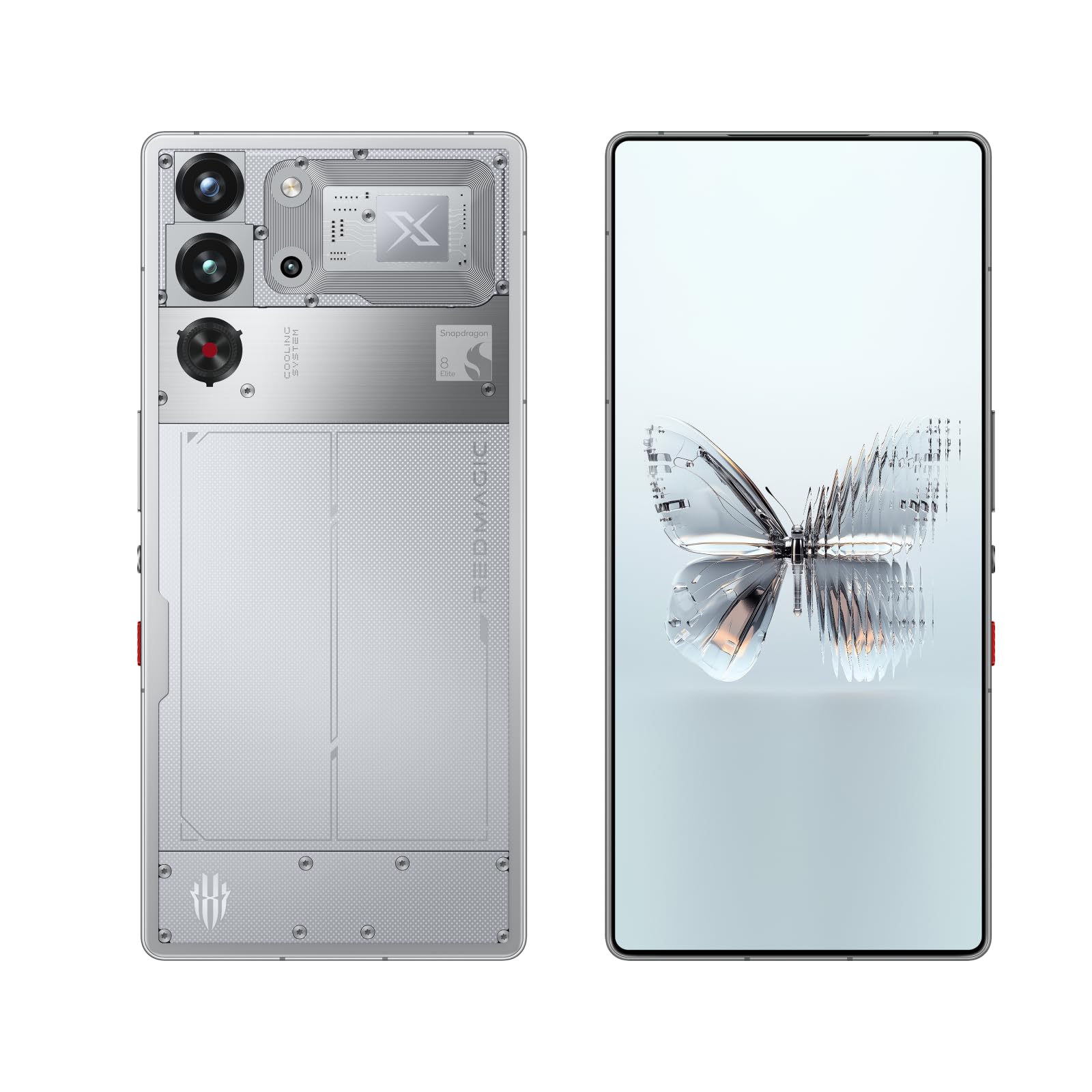 REDMAGIC 10 Pro【日本正規代理店】Android ゲーミングスマホ スマホ本体 SIMフリー Snapdragon 8 Elite 搭載 冷却ファン内蔵 6.85インチ フルディスプレイ 1.5K解像度 144Hz 5G対応 7050mAh 80W急速充電 Felica対応Moonlight,RAM 16GB+ROM 512GB