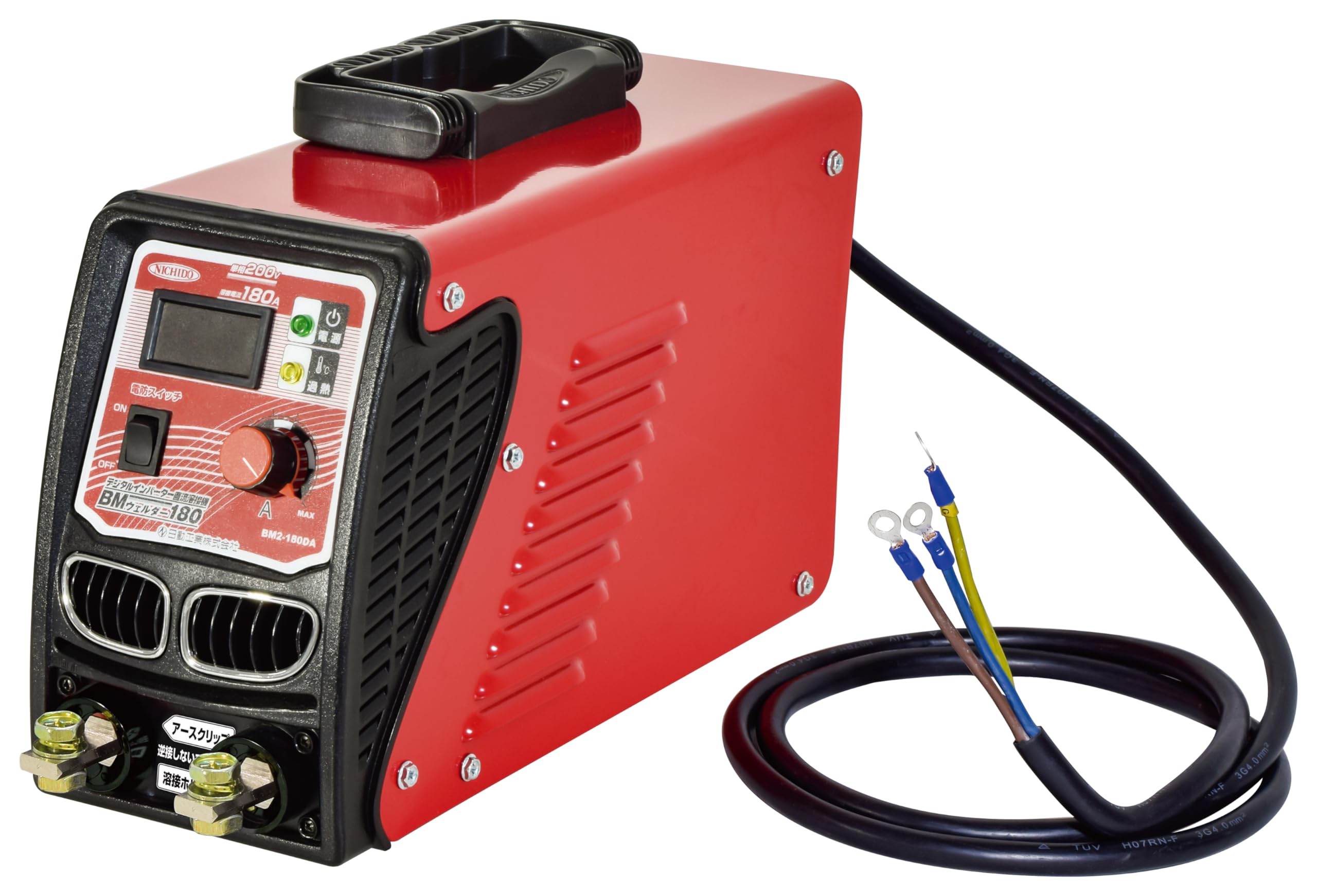 日動工業 BM2-180DA デジタルインバーター直流溶接機 単相200V BMウェルダー180A 【欠品中】