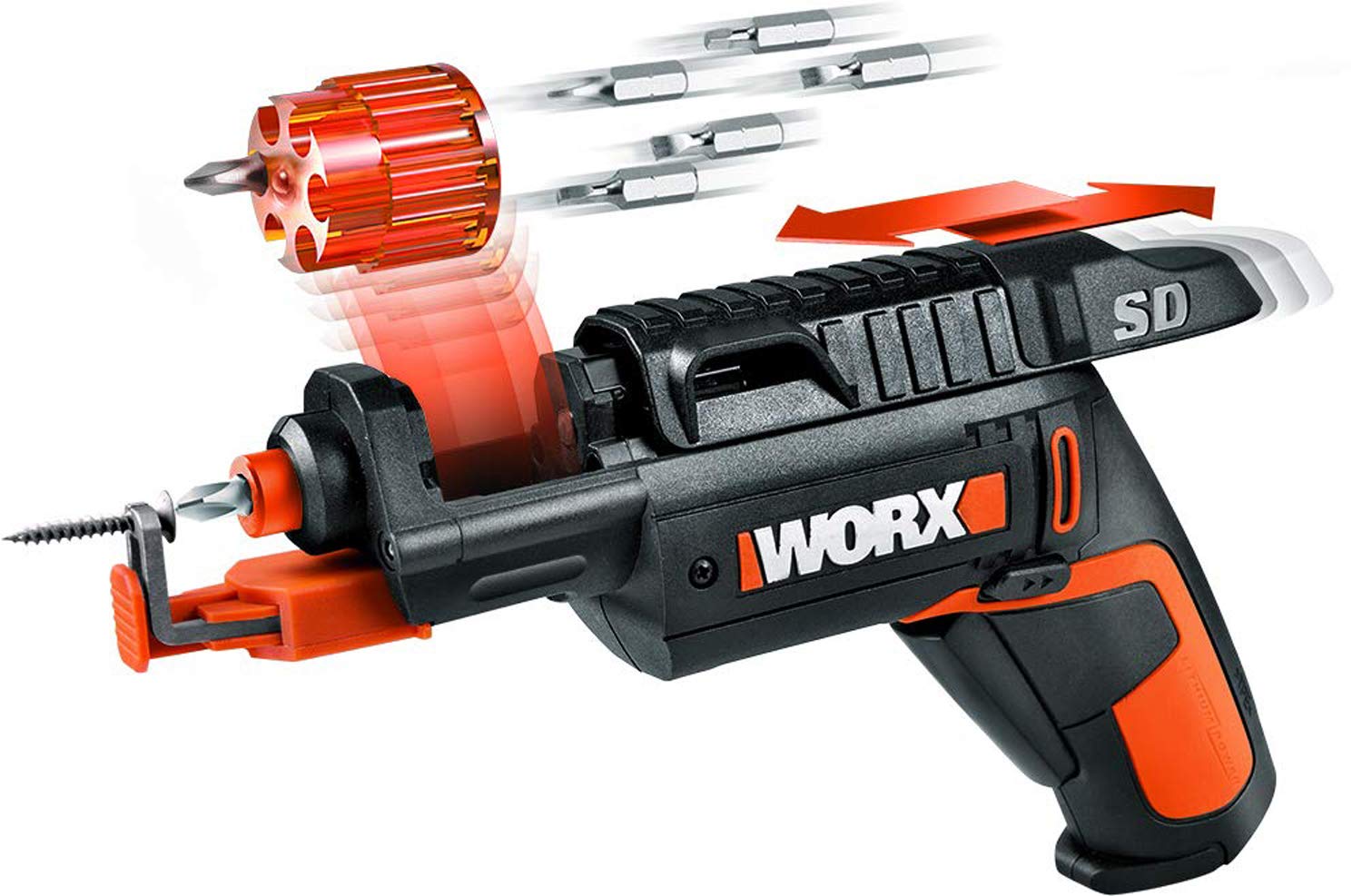 WX255L.3 WORX(ワークス) 充電式ミニドライバー SD WX255L.3