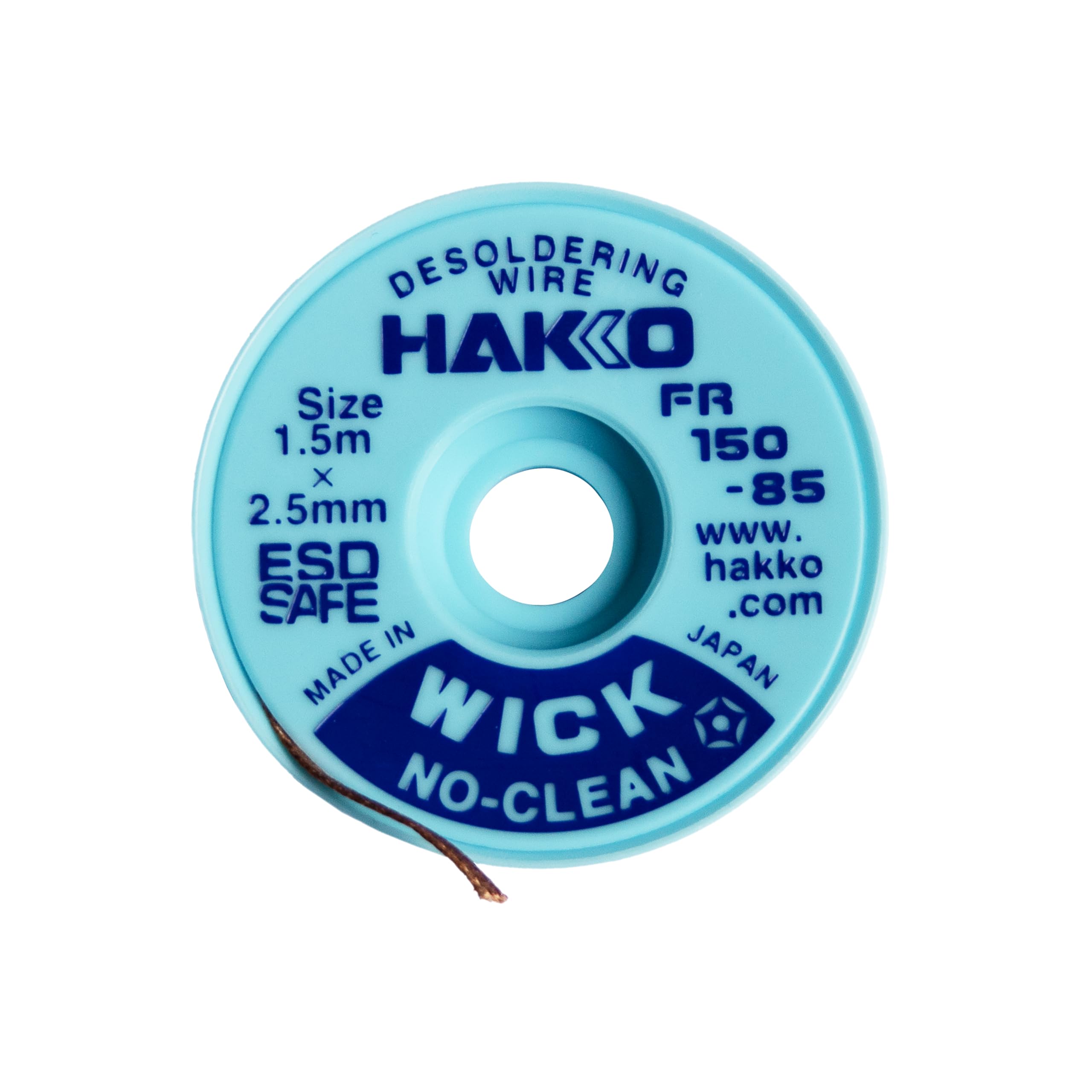 FR150-85 白光(HAKKO) ハッコーウィックノークリーン1.5MX2.5MM FR150-85