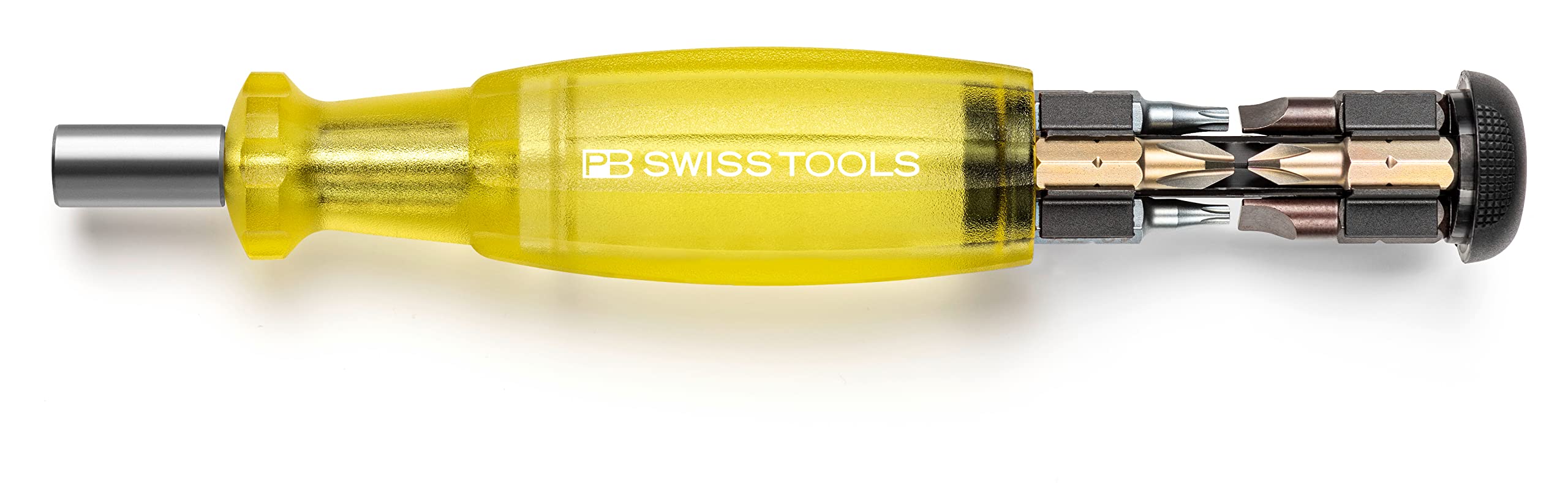 6464YELLOW PB SWISS TOOLS ピービースイスツールズ マルチクラフト C6ドライバービットビット8本組 差替式ドライバー インサイダー イエロー 6464.YELLOW