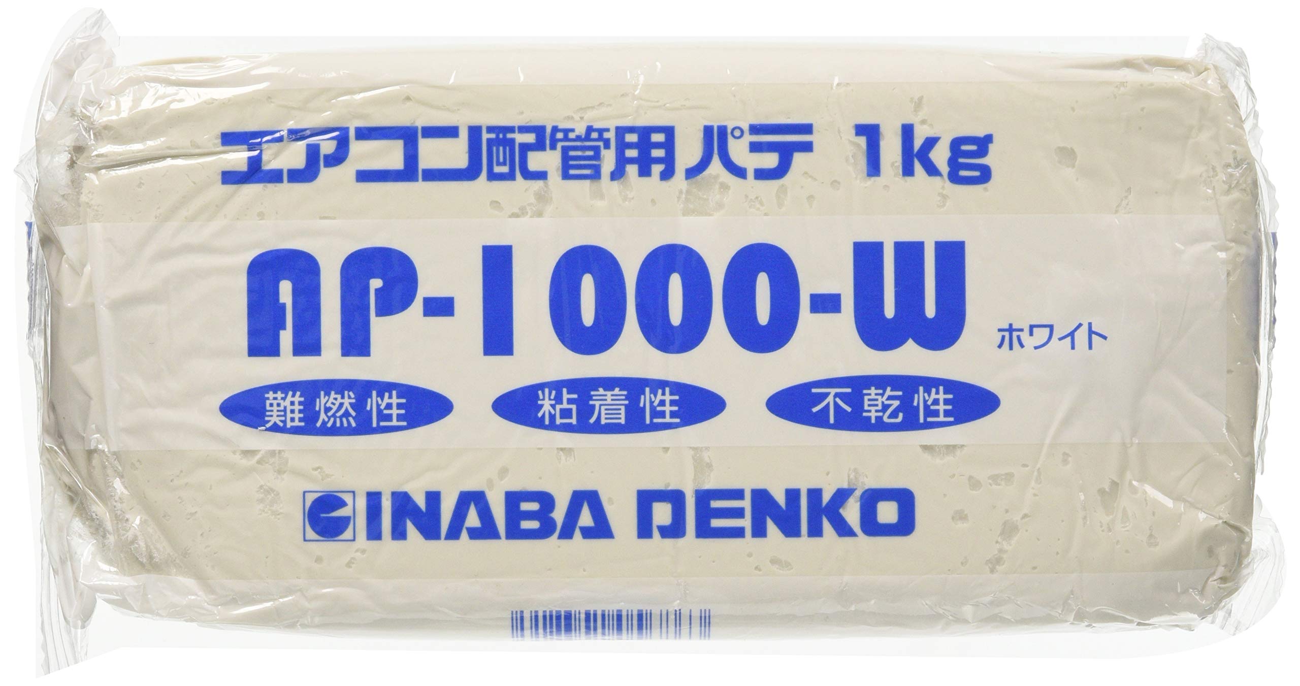 AP-1000-W 因幡電工 エアコン用シールパテ 1000g ホワイト AP-1000-W