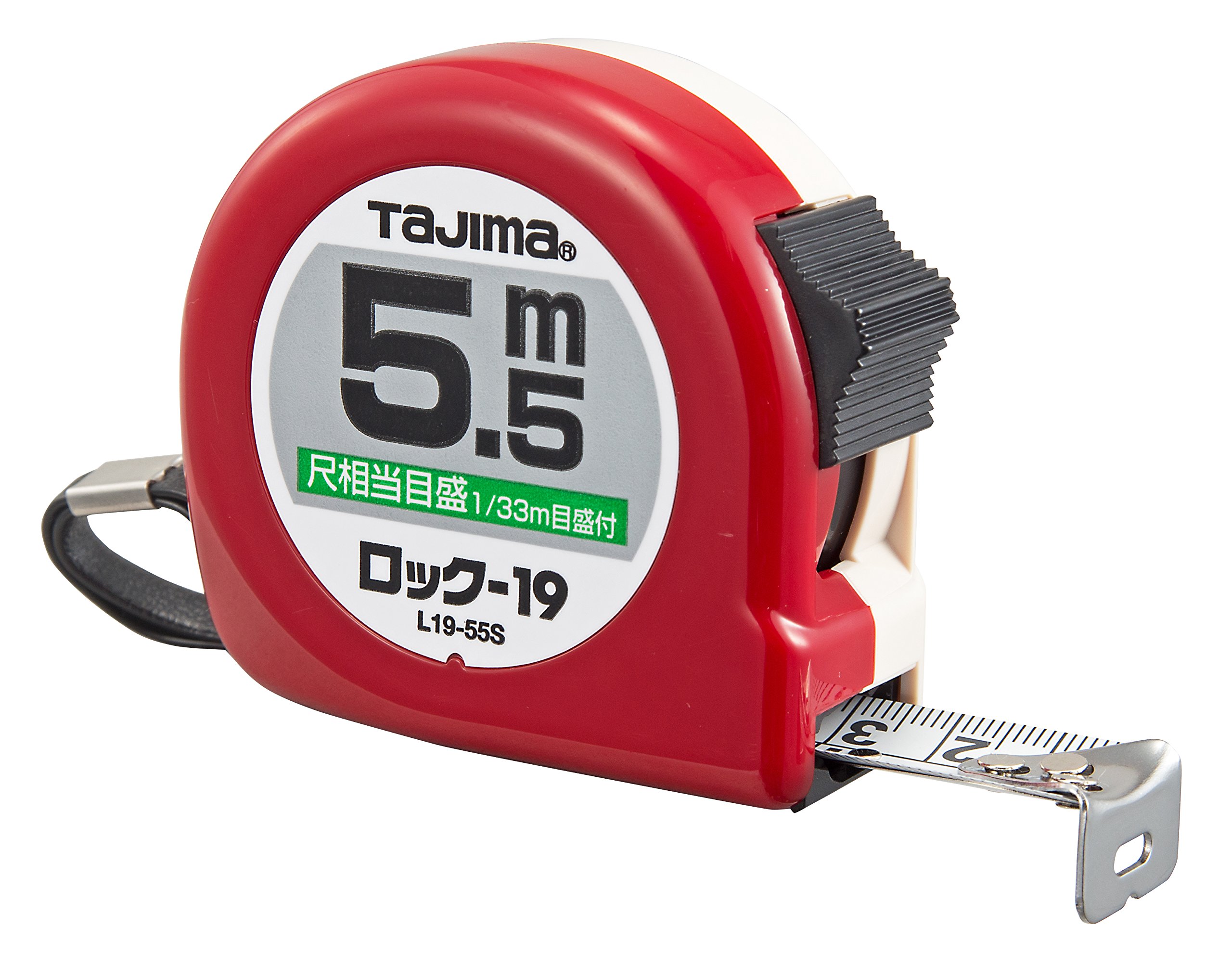 L1955SBL タジマ(Tajima) コンベックス 5.5m×19mm ロック19 尺相当目盛付 L1955SBL