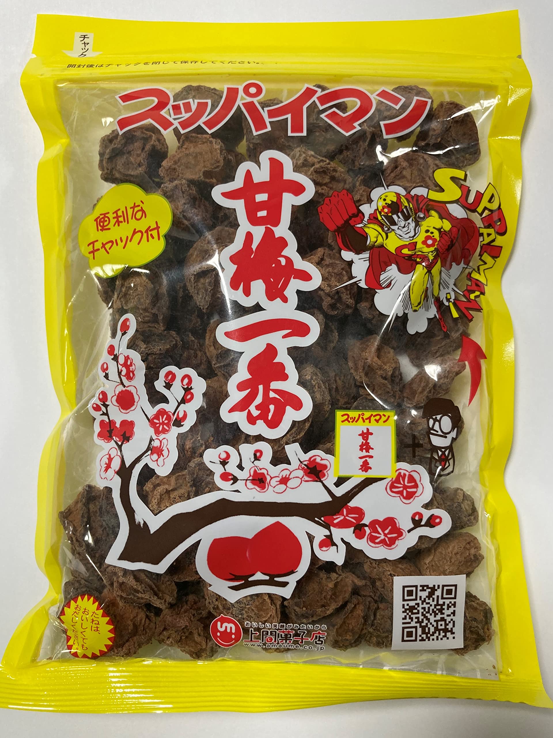 スッパイマン 甘梅一番 大袋 180g ×3袋