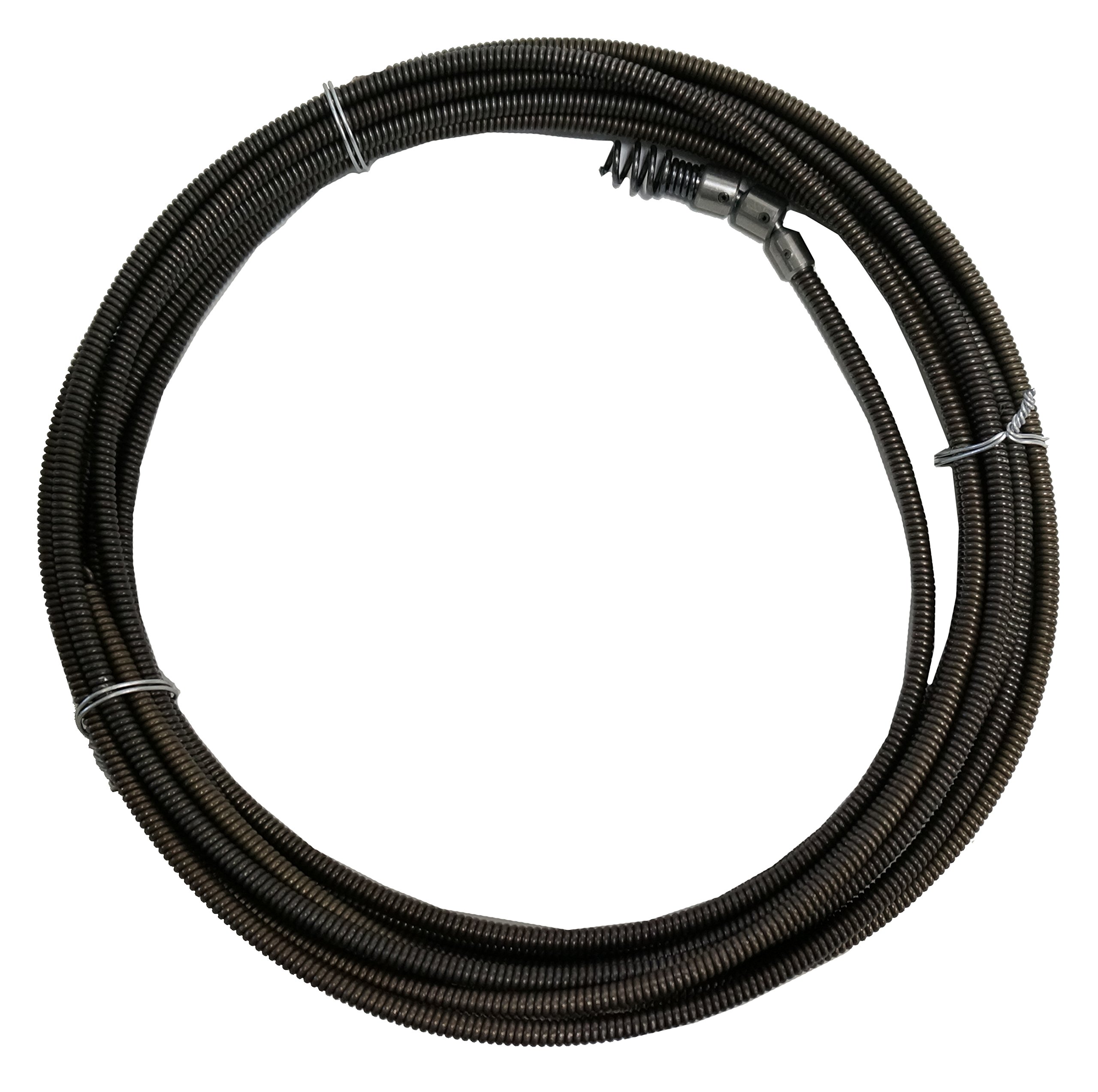 カンツール ワイヤー式排水管清掃器用部品 シングル・ワイヤー 8㎜×15m SW0815 【欠品中】