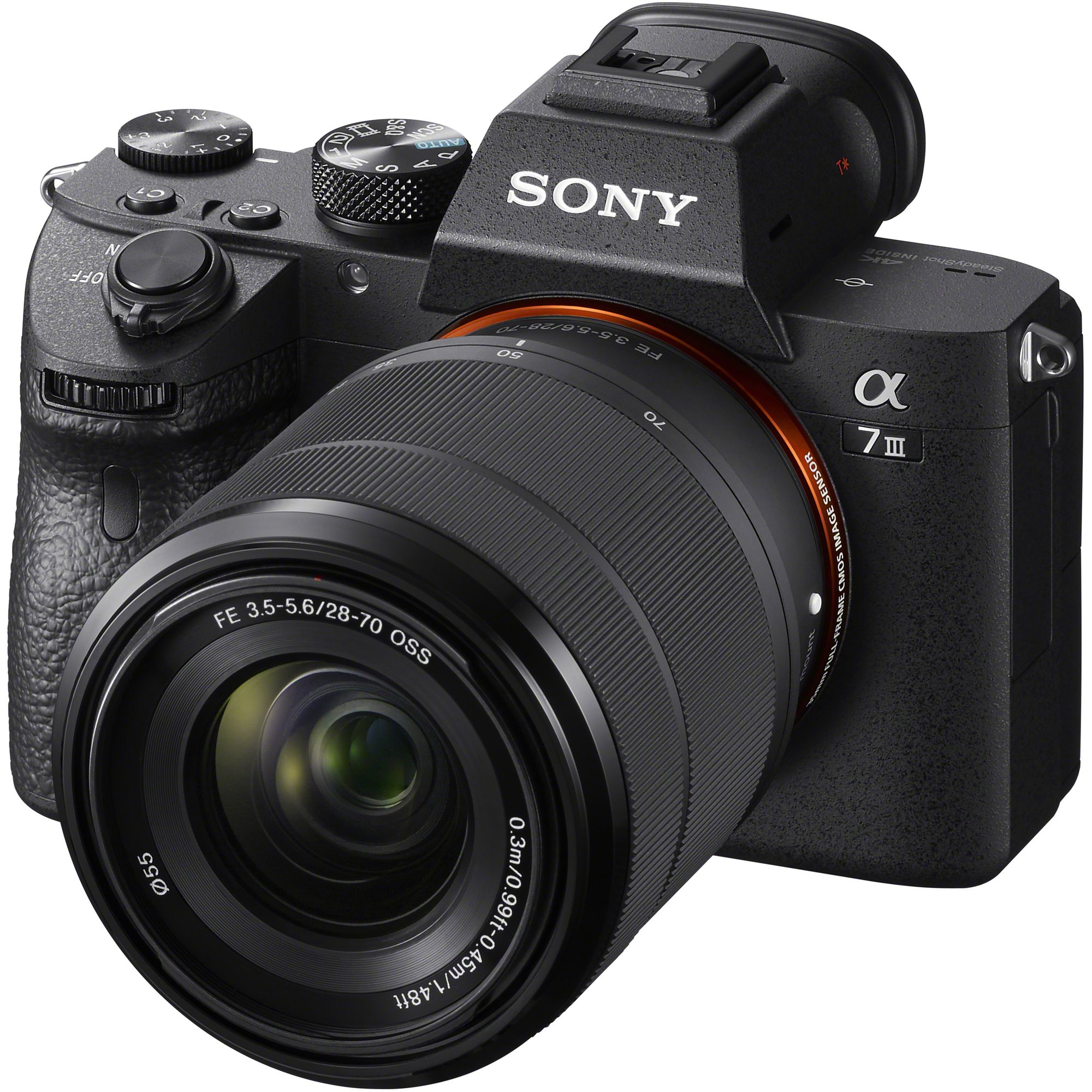 SONYソニー フルサイズ ミラーレス一眼カメラ α7III ズームレンズキット同梱レンズ:SEL2870 ブラック ILCE-7M3K