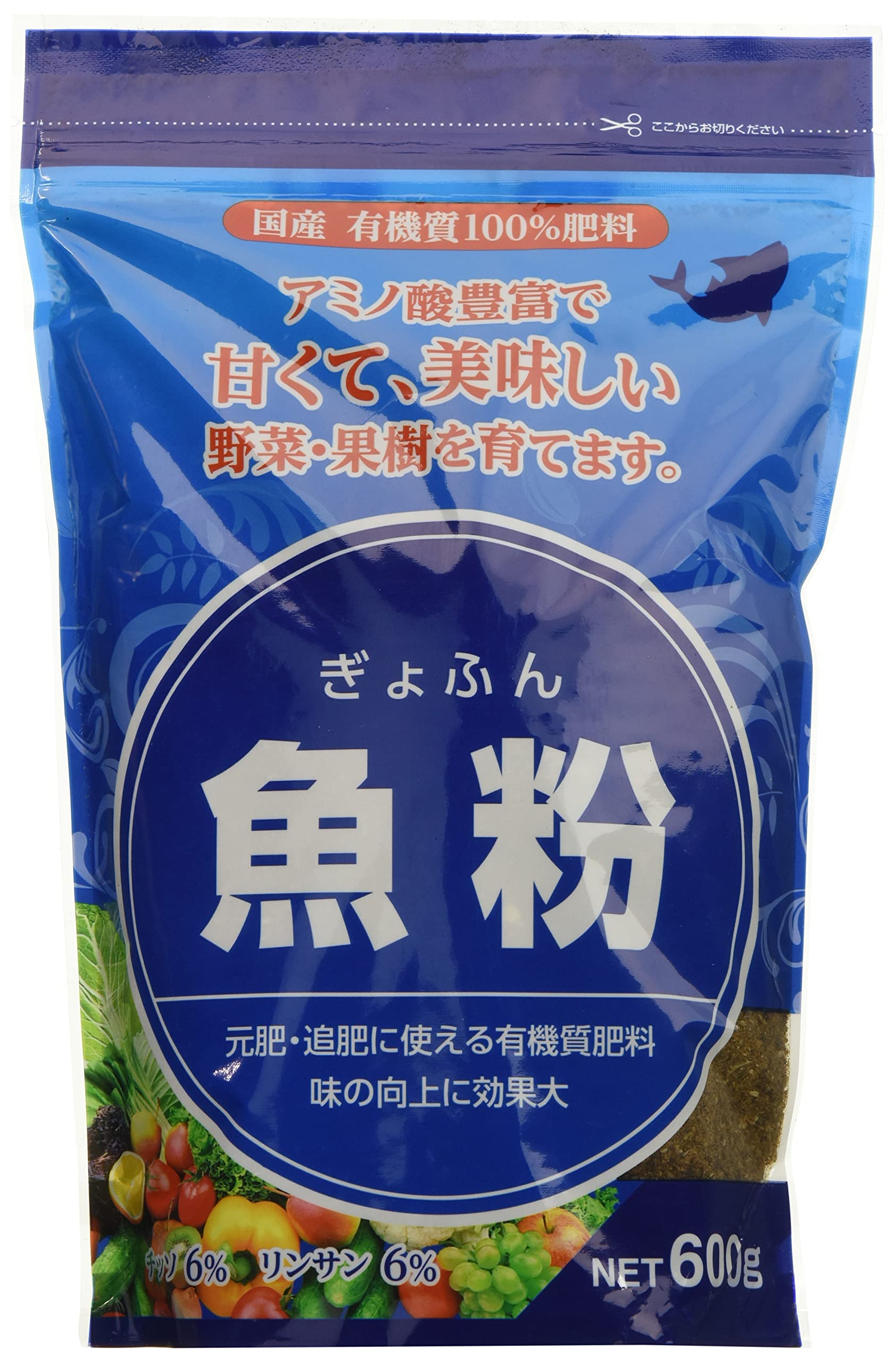 64200023103 大協肥糧 単肥シリーズ魚粉 600g