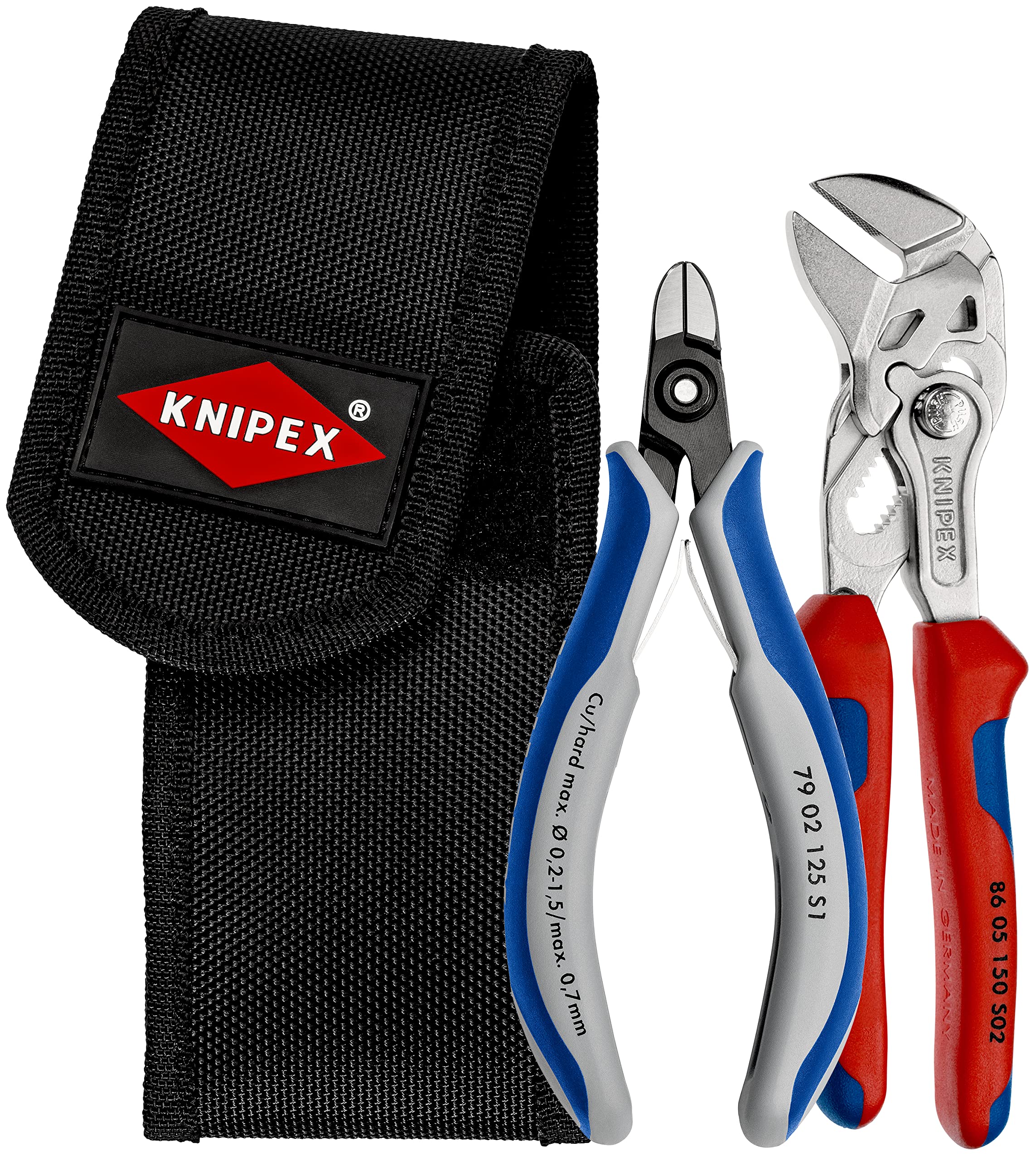 K00 19 72 V01 クニペックス (KNIPEX) 工具セット KNIPEX 001972Ｖ01 .(8605-150S02・7902-125S1)航空 001972V01