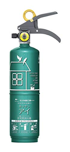 MVF1HAG モリタ宮田工業 住宅用強化液(中性)消火器 キッチンアイ エメラルドグリーン MVF1HAG