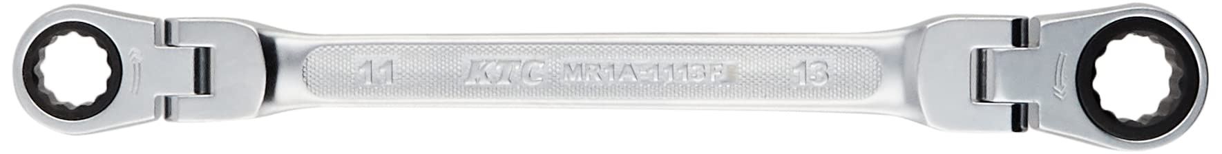 MR1A1113F 京都機械工具(KTC) ラチェットめがねレンチ (両頭型首振りタイプ) 11X13mm MR1A1113F