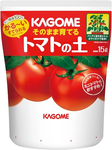 230151 プロトリーフ KAGOME そのまま育てるかる～いトマトの土 15L