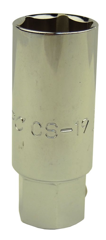 CS-19 フラッシュツール アルミホイール用 極薄ソケット CS-19 対辺寸法:19×全長:60mm