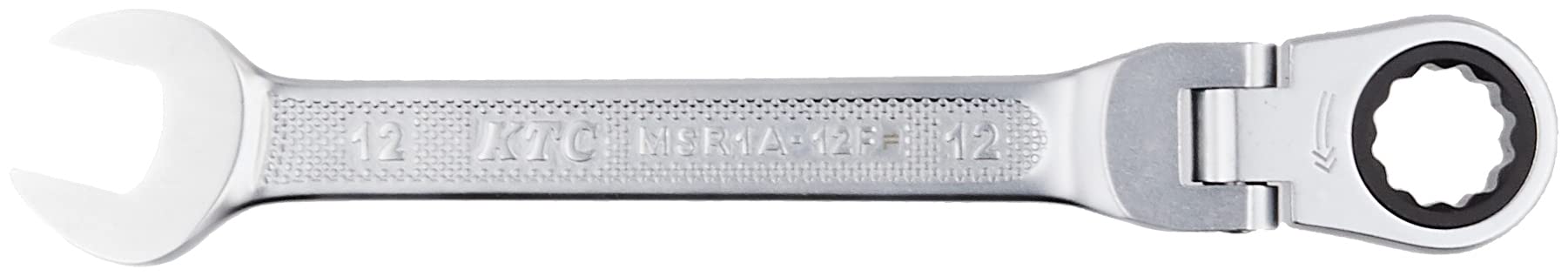 MSR1A12F 京都機械工具(KTC) ラチェットコンビネーションレンチ 首振りタイプ MSR1A12F 12mm