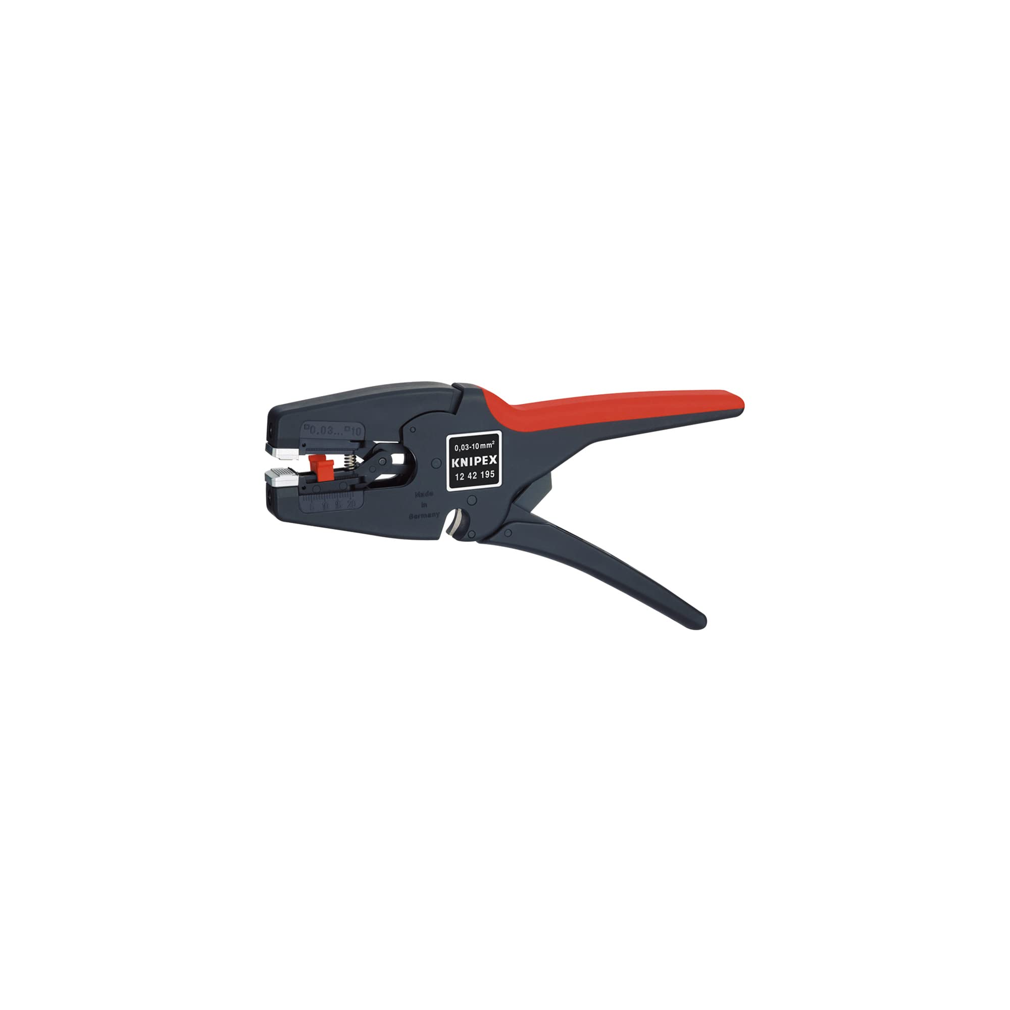 12 42 195 SB クニペックス KNIPEX 1242-195 ワイヤーストリッパー "マルチストリップ10"(SB)