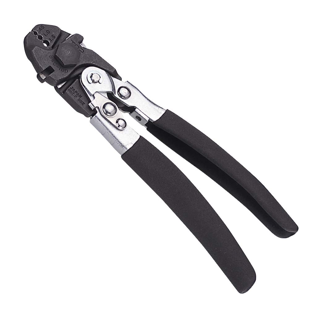 BWC-180 トップ工業 (TOP) 倍力ワイヤクランプカッター オーバルスリーブ1.5mmまで圧着可能 ステンレスワイヤー3.0mmまで切断可能 BWC-180 燕三条 日本製
