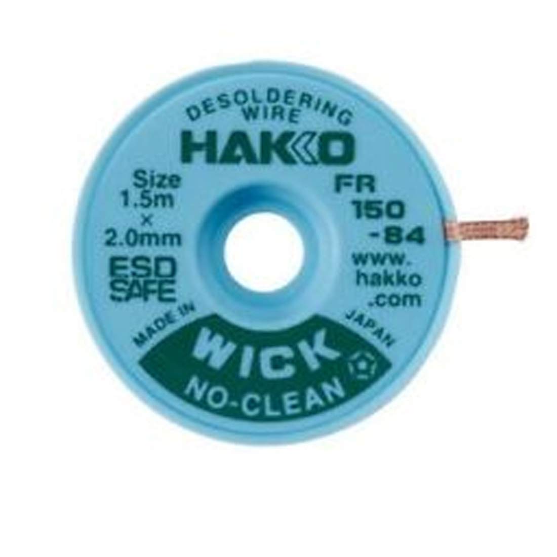 FR150-84 白光(HAKKO) ハッコーウィックノークリーン1.5MX2.0MM FR150-84