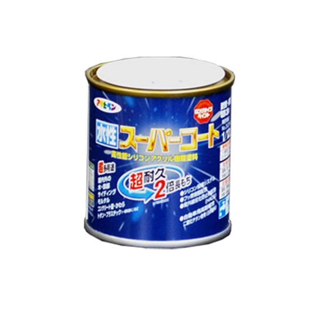 1/12L アイボリー アサヒペン ペンキ 水性スーパーコート 水性多用途 アイボリー 1/12L