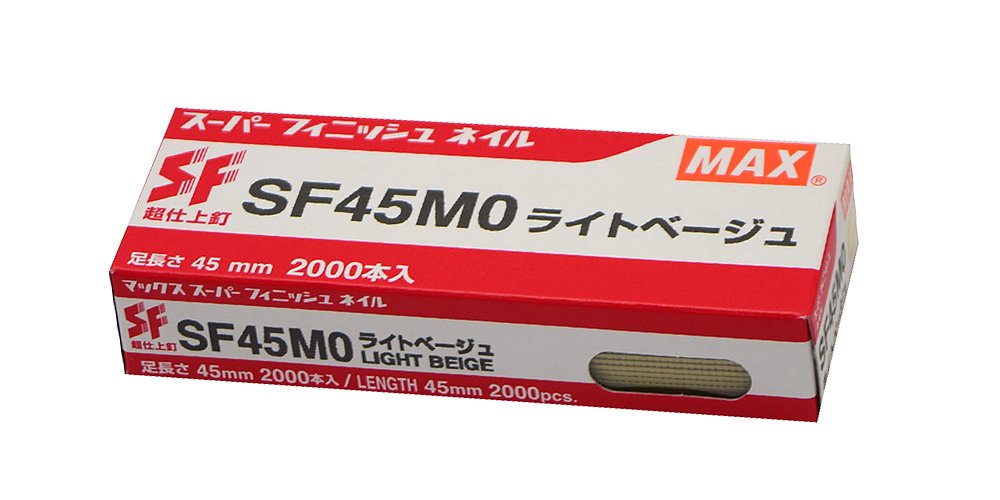 NT91590 マックス フィニッシュネイル SF45MO ライトベージュ