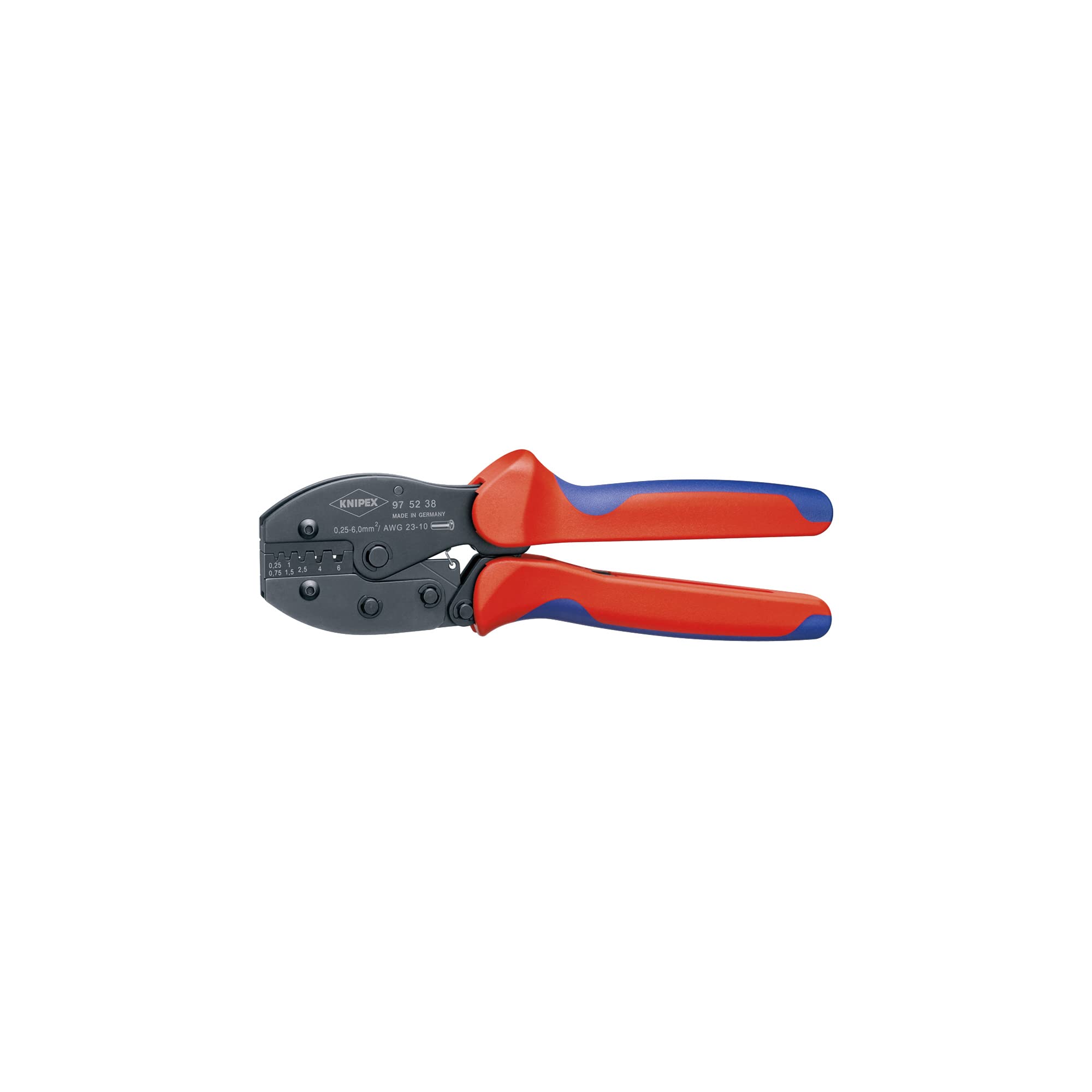 97 52 38 KNIPEX(クニペックス) 圧着ペンチ プレシフォース 220mm 975238