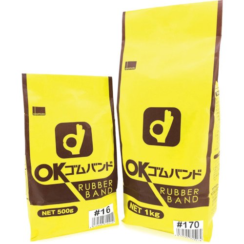 OK410 オカモト ゴムバンド 1KG袋入 NO.410 OK410 ゴムバンド