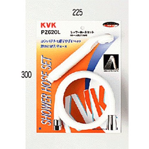 PZ620L KVK シャワーセット 白1.6m STヘッド PZ620L